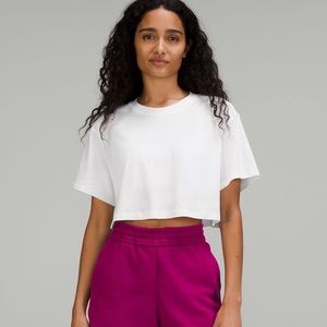 lululemon all yours cropped tee
